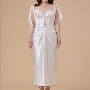 Lace made phoenix corset dress new with tags size XL